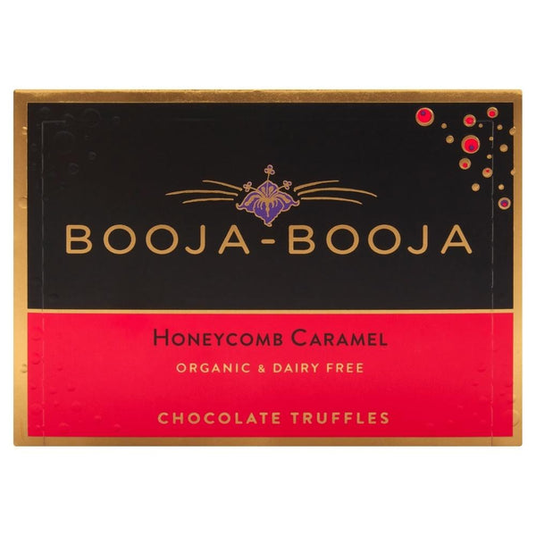 Booja-Booja Honeycomb Caramel Chocolate Truffles 92g 1 x 92g Box