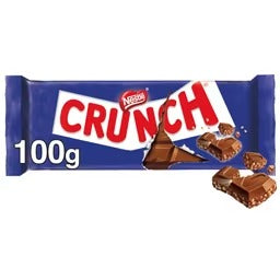Crunch Milk Chocolate Sharing Bar 100g x 20 Bars