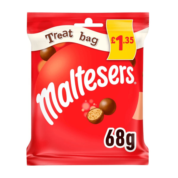 Maltesers Milk Chocolate & Honeycomb Bites Treat Bag £1.35 PMP 68g x 23