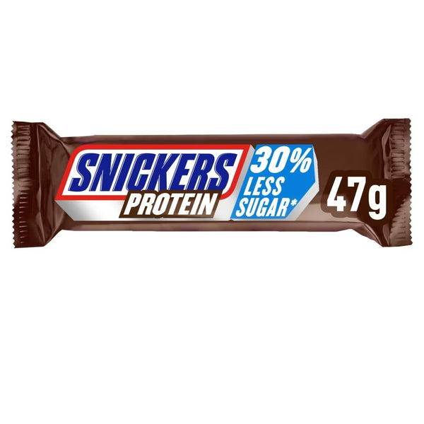 Snickers Protein Peanut & Caramel Milk Chocolate Bar 47g x 18 Bars