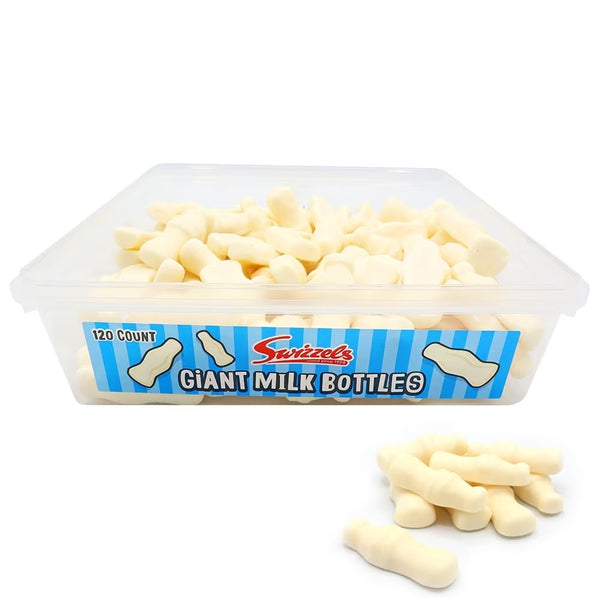 Swizzels Giant Milk Bottles Tub 576g