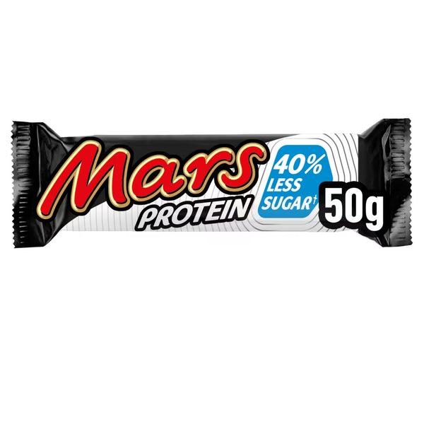 Mars Protein Caramel, Nougat & Milk Chocolate Bar 50g x 18
