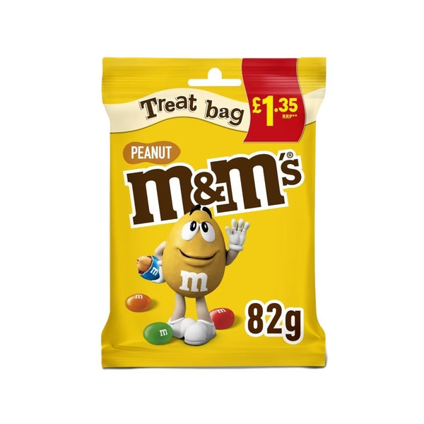 M&M's Crunchy Peanut & Milk Chocolate Bites Treat Bag £1.35 PMP 82g x 16