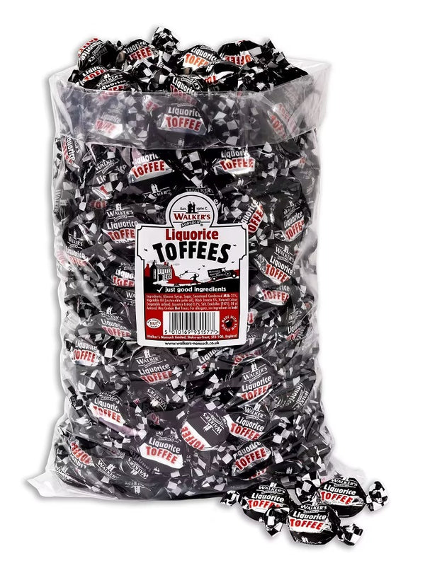 Walker's Nonsuch Liquorice Toffees 2.5kg