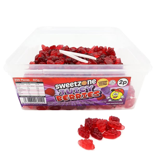 Sweetzone Juicy Berries 2p Tub 805g