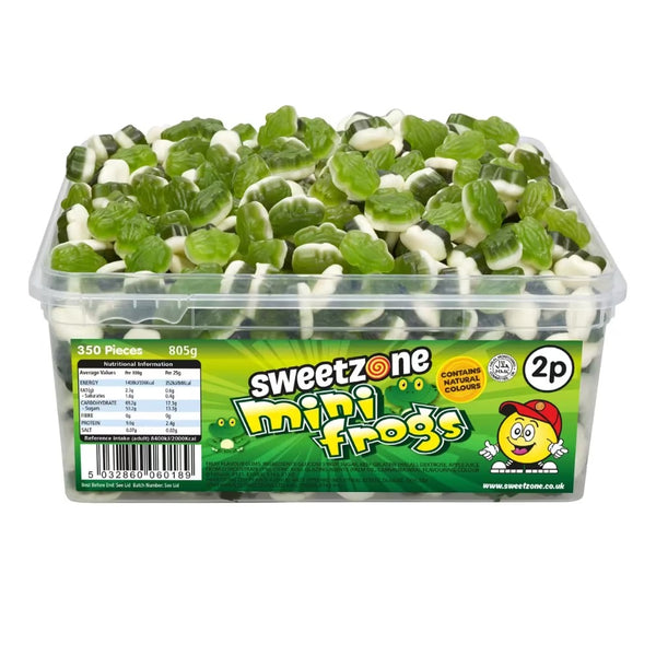Sweetzone Mini Frogs 2p Tub 805g