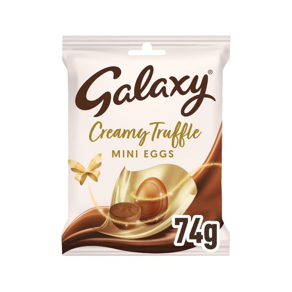Galaxy Truffles Milk Chocolate Easter Mini Eggs Bag 22 x 80g